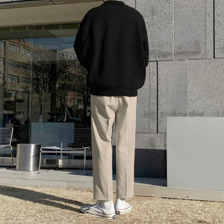 SEJONG Half-Zip Sweater